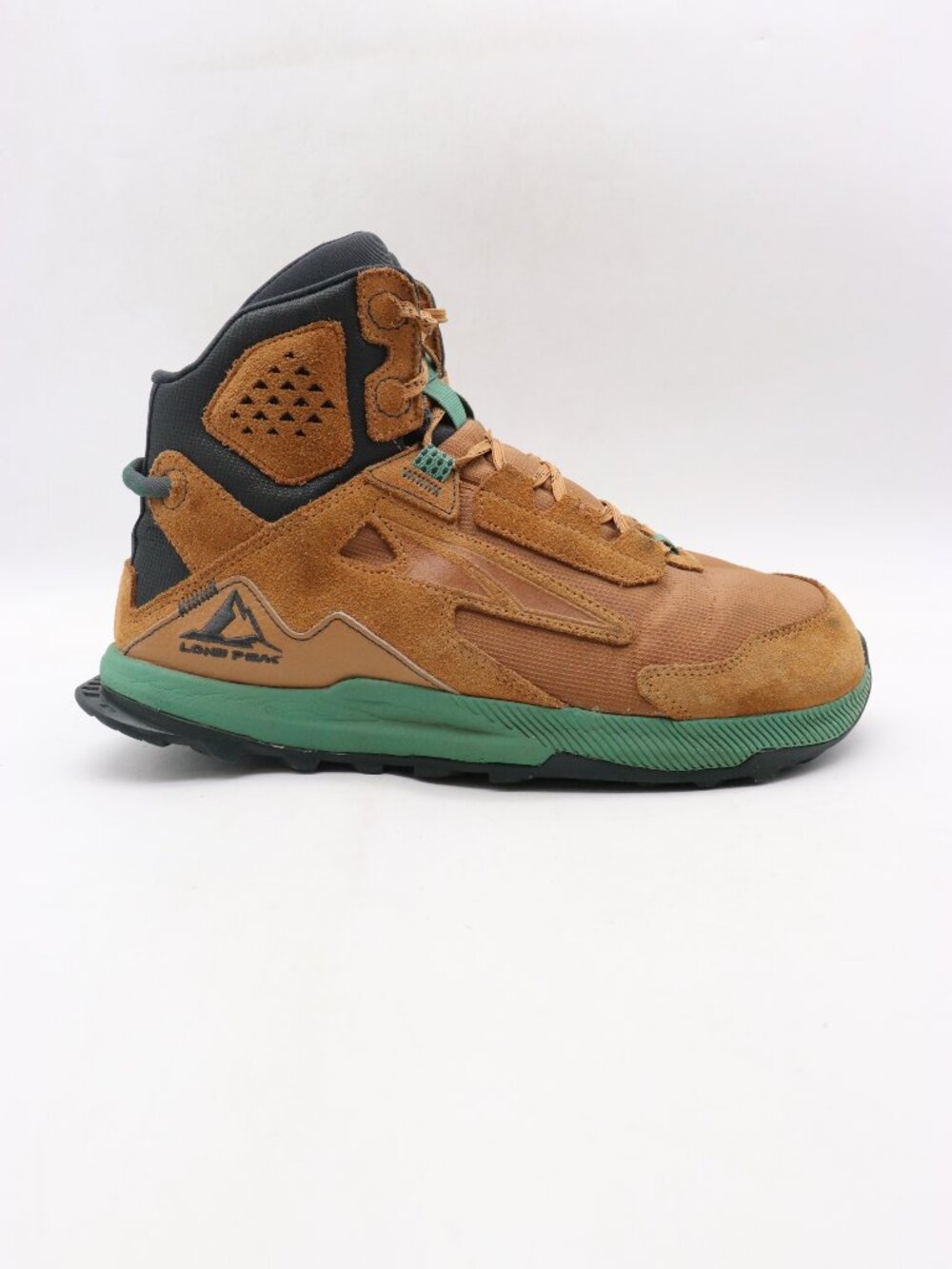 Altra Lone Peak Hiker 2 Shoes Men's 9 Brown Green Mid Top Sneaker AL0A7R6I990